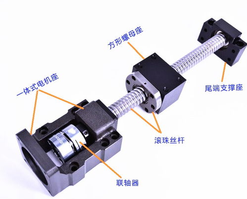 丝杆和电机连接同心度调整