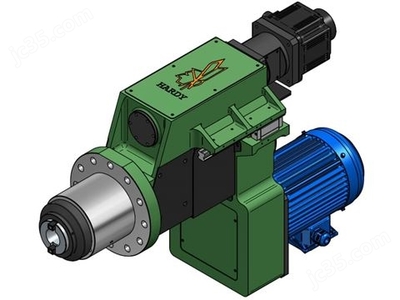 SFSDL11 水车伺服钻孔攻牙动力头 - 线轨强力型