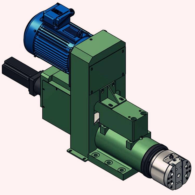 宜兰县伺服展刀动力头S60 高精度数控加工的核心组件